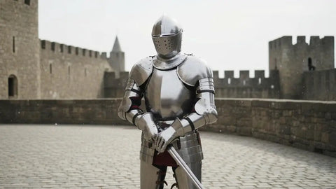 Knight in Medieval Arm Armor Guard For Cosplay And Home Decor 18 Gauge Mild Steel Cavalry Arm Guards Right And Left Pair