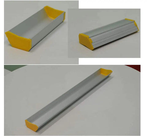 Pro Grade Aluminum 12 Inch Emulsion Scoop Coater Tool For Silk Screen Printing Durable Go-To Screen Coating Tool