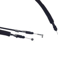 Close-up of the cable components in the Nissan Rogue Front Right Passenger Side Door Lock Actuator Replacement for 2014 to 2020 SUV.