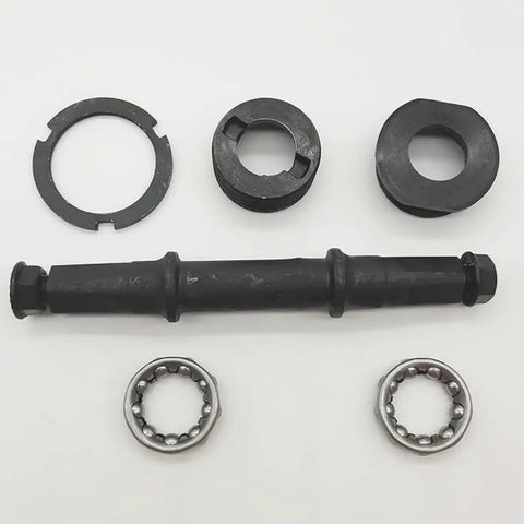 Mountain Bike Bottom Bracket Crank Axle Set With Square Taper For Everyday Rides 5S 3S 3P 3T Sizes Heavy Duty Steel Build