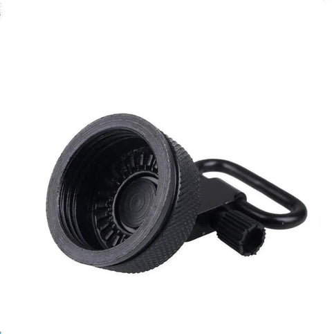 Close-up view of 12 Gauge Sling Mount Kit for 870 Express Shotguns with Cap Swivel Adapter and Quick Detach Base, all-steel design.