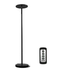 Super Bright 3000 Lumen LED Torchiere Floor Lamp With Remote 30W Touch Dimmer 90 Degree Adjustable Head Warm White Glow Energy Saving