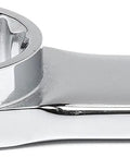 Detailed view of 4 Piece XL GearBox 12 Point Double Box Ratcheting Wrench Add On Set SAE showing polished metal finish