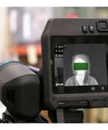 High Precision Thermal Screening Camera With 464x348 Imaging And 24 Degree Lens displaying temperature reading on screen