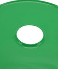 Top Tier Food Grade Silicone Dehydrator Sheet, Tailored For FD660 Fruit Dryer Machine, vibrant green mat with center hole for easy use.