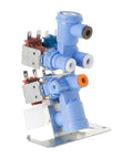 Genuine OEM Water Inlet Valve And Bracket Assembly For Refrigerators Replacement Kit For Ice Maker Water Line with blue valves