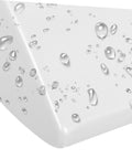 Heavy Duty Outdoor EV Charger Enclosure Weatherproof Rain Shell For Your Electric Vehicle Plug showing water droplets on the surface.