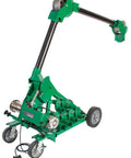 Pro Level Cable Pulling Kit With Mvb Adapters And Extension Pieces Heavy Hitter Wire Rope Rigging Pack Job Site Ready, green rigging gear.