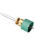Ultimate Recessed Lights Hole Saw Kit With 125mm Dust Bowl For Ceiling Drilling. Effortless Material Extraction And Universal Hex Shank Fit Is Absolute Slammer For Electricians Needing Perfect 50mm Cuts Every Single Time Without The Mess Or Hassle Of
