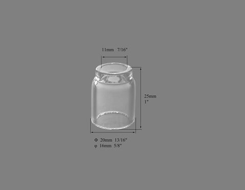 Clear Quartz TIG Glass Cup Nozzle Set For SR WP Welding Torch Gauges Four Through Eight (4 5 6 7 8), Plus 11.0 Mm And 12.5 Mm Options