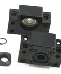 End Bearing Mount For Ball Screw Support BK20 BF20 25mm SFU2505 SFU2510 SFE2525 For Engraver Router Angular Contact High Precision Easy Install Built Tough Mounting Solution
