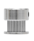 Heavy Duty Timing Belt Pulley Kit With 20 And 60 Tooth Sprockets For 3D Printer Builds, 200Mm Closed Loop Belt, Aluminum Alloy Idler Wheels, 6Mm Wide Track Gear, 6.35Mm Bore Fits Rigid Print Arms silver aluminum toothed pulley