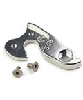 Aluminum Bicycle Derailleur Hanger Replacement for Rear Dropout with two screws for easy install on mountain and road bikes