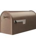 Large Capacity Post Mount Mailbox In Galvanized Steel With Venetian Bronze Finish, Built To Last Outdoor Mailbox For Packages