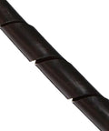 Close-up of 10 Meter Spiral Cable Wrap For Easy Wire Management ID 11mm OD 12mm Black Tube showing spiral design detail