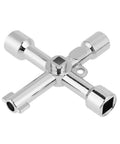 Ten Piece 5 In 1 Cross Key Set With Heavy Duty Zinc Alloy Build for control cabinets and industrial equipment