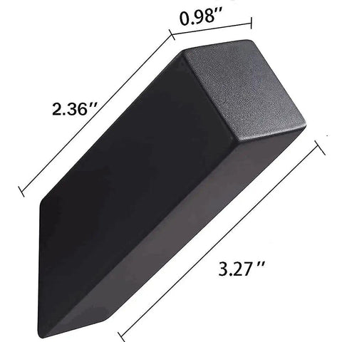 Matte Black Wall Mounted Stainless Steel Towel Hooks 4 Pack Built To Last For Bathroom And Kitchen Durable Coat Robe Hangers