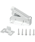 Spring Loaded Push To Open Door Catch Set, 2 Pack Touch Latch For Cabinets Cupboards Closets Attics And Hatches, Cold Rolled Steel