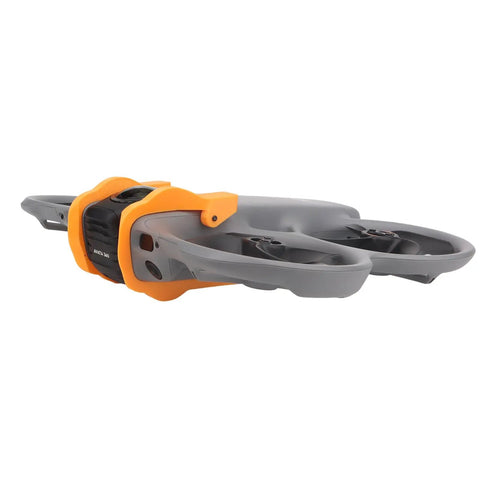 Side view of Orange Gimbal Bumper Guard For Avata 360 Drone Gimbal Camera Protector And Lens Shield Anti Collision Protective Cover
