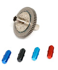57T 0.8 Mod Slipper Clutch Spur Gear For 1/10 Arrma Senton Granite Vorteks Big Rock 3S And 1/8 Typhon 3S Upgrades with shaft
