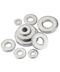 Heavy Duty M16x40x6 304 Stainless Steel Shim Gaskit Spacer Washer For Heavy Machinery Hardware DIY Home Improvement Flat Thick Washer Gasket, assorted sizes
