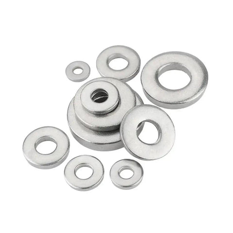 Heavy Duty M16x40x6 304 Stainless Steel Shim Gaskit Spacer Washer For Heavy Machinery Hardware DIY Home Improvement Flat Thick Washer Gasket, assorted sizes