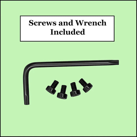 Screws and wrench included with CVA Paramount Picatinny Scope Rail 20 MOA Aluminum 6063 T6 Black Finish Fits All Paramount Mounts
