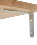 Heavy Duty Stainless Steel L Bracket Shelf Support for Furniture Reinforcement and Floating Shelves, 5.9 by 3.9 Inch