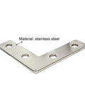 Ten Sets Of 2020 Stainless Steel T Slot Corner Brackets L Shape Joint Plates With Nuts And Bolts For 20x20 20mm V Slot Aluminum Profile