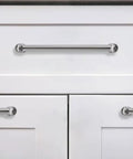 2 Pack 6 And A Quarter Inch Hole Center Brushed Brass Cabinet Pulls Beefy Durable Heavy Duty Solid Warm Brass Cabinet Handles
