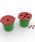 Reusable Keurig K Cup Pods For Rich Flavor And Easy Brew Works With 1.0 2.0 And K Supreme Multi Stream Eco Friendly shown with lids