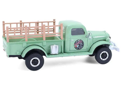 1946 Power Wagon Pickup Diecast Model 1/64 Strawberry Farm Edition From Down on the Farm Series 11, side view