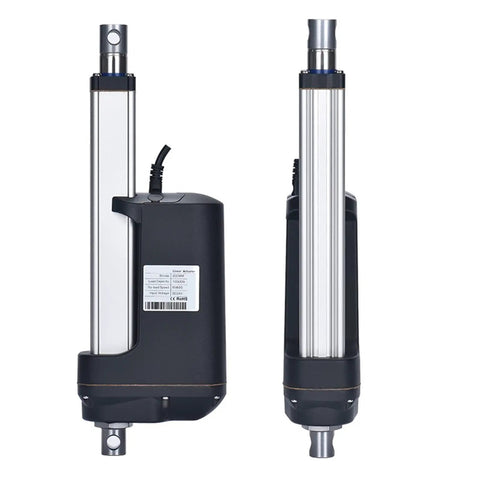Heavy Duty DC 12V Linear Actuator With Tough As Nails Alloy Steel Shaft And Smooth Operator Pushing Rod for industrial use.