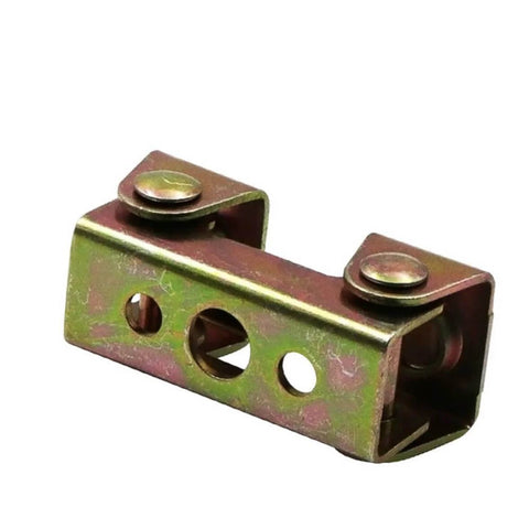 Pro Grade Magnetic Welding Clamps V Type Fixture Set, stainless steel hand tool angled view