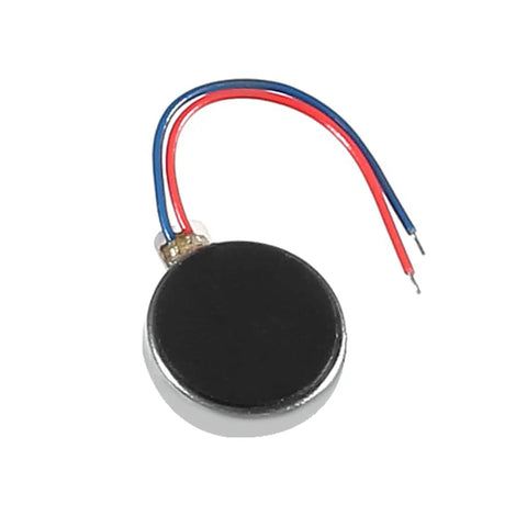 10 Pack Mini Vibration Motors 3V DC 12000 RPM Flat Coin Button Type Micro Vibrating Motors 10mm By 3mm For Mobile Phones Tablets And Home Gadgets And DIY Projects