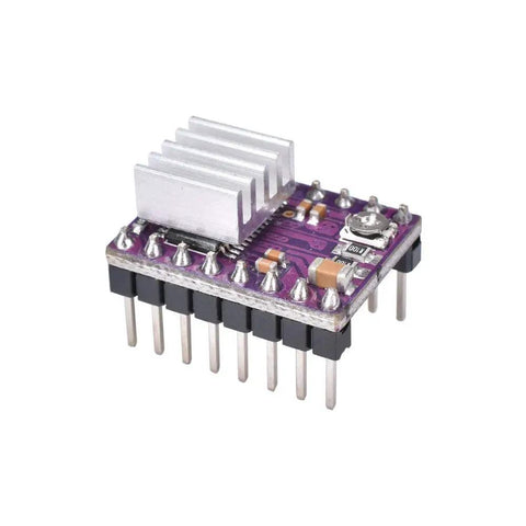 DRV8825 stepper driver with heatsink from Four Axis CNC Shield V3 Expansion Kit For Arduino With Engraving Machines
