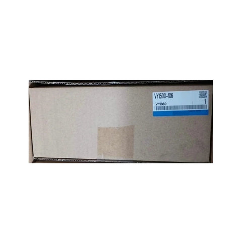 Electric proportional valve VY1500-106 packaging box; brown cardboard with blue label