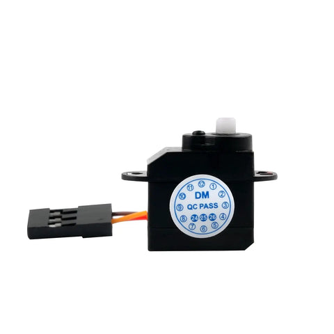 Side view of 2g Micro Digital Servo For RC Helis Pack Of 4 With Ultra Lightweight Coreless Motor High Precision Gears Fast Response