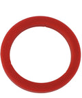 Red silicone gasket, part of Two Pack E61 Silicone Group Gasket For 8mm Portafilter Seal Replacement Fits Most Modern Espresso Machines