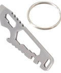 Handy Stainless Steel Pocket Tool With Hex Wrench And Bottle Opener for Camping And Hiking, Durable EDC Gear