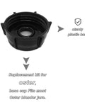 Two Pack Blender Jar Base Caps Replacement Parts For Most Standard Blender Jars Not For Pro Master Or Versa Models
