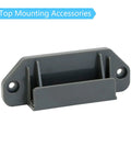Top mounting accessory from the All In One Replacement Parts Kit For Retractable Baby Gates In Grey Extra Wide Gate Full Set.
