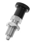 Build Tough Stainless Steel Spring Plunger With Fine Thread Reset Action And Rock Solid Self Locking Grip, M6 size.