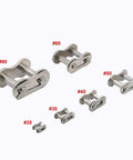 Built Like A Tank Stainless Steel Connecting Links For Eighty Pitch Roller Chains Swift Swap Master Connector assorted sizes