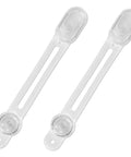 Two Pack Clear Reptile Terrarium Slider Lock Featuring Heavy Duty Adhesive Mount No Drill Needed For Bearded Dragon Cages And Cabinet Latches Solid Pc Design Yields A Secret Grip That Holds Tight Daily Without Scratching Walls Or Killing The Vibe