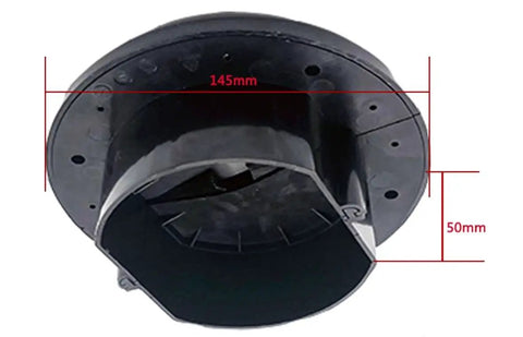 4 Inch Round Cable Management Grommet For Raised Floors With Airflow And Dust Protection Durable Rubber Floor Grommet