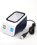 Hands Free Desktop Barcode Scanner With Auto Sensor for supermarkets, retail stores and restaurants, with USB connection cable