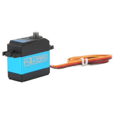 Heavy Duty All Metal Digital Servo Packed With Hella Strong 25kg Torque And Quick 180 Rotation For Water Resistant RC Crawler Truck Parts