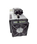 Heavy Duty 4.5Kw Automatic Tool Change Air Cooled Spindle Motor Built Different For Cnc Router Milling And Engraver Machine 220V 380V Power That Hits Hard Every Time, showing rear view with dual hoses and cooling fan.