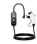 Heavy Duty Portable Ev Charger 3.5Kw 16A Type 1 J1772 with display and plug, ideal for home and travel.